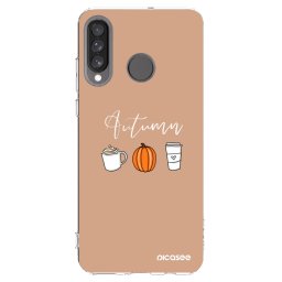 Átlátszó szilikon tok az alábbi mobiltelefonokra Huawei P30 Lite - Autumn