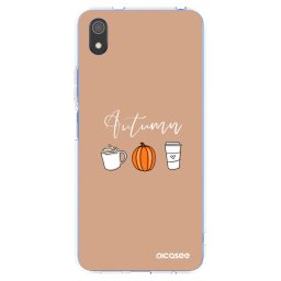 Átlátszó szilikon tok az alábbi mobiltelefonokra Xiaomi Redmi 7A - Autumn