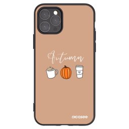 Fekete szilikon tok az alábbi mobiltelefonokra Apple iPhone 11 Pro - Autumn