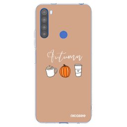 Átlátszó szilikon tok az alábbi mobiltelefonokra Xiaomi Redmi Note 8T - Autumn