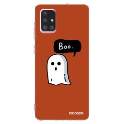 Átlátszó szilikon tok az alábbi mobiltelefonokra Samsung Galaxy A71 A715F - Boo