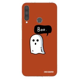 Átlátszó szilikon tok az alábbi mobiltelefonokra Huawei P40 Lite E - Boo