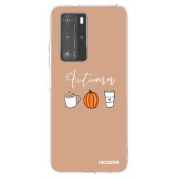 Átlátszó szilikon tok az alábbi mobiltelefonokra Huawei P40 Pro - Autumn
