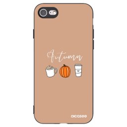 Fekete szilikon tok az alábbi mobiltelefonokra Apple iPhone SE 2020 - Autumn
