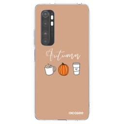 Átlátszó szilikon tok az alábbi mobiltelefonokra Xiaomi Mi Note 10 Lite - Autumn