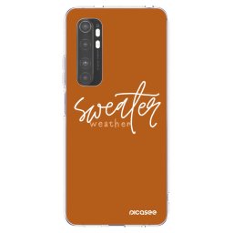 Átlátszó szilikon tok az alábbi mobiltelefonokra Xiaomi Mi Note 10 Lite - Sweater weather