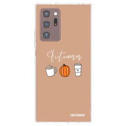 Átlátszó szilikon tok az alábbi mobiltelefonokra Samsung Galaxy Note 20 Ultra - Autumn
