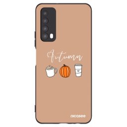 Fekete szilikon tok az alábbi mobiltelefonokra Huawei P Smart 2021 - Autumn