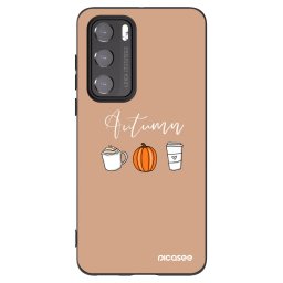 Fekete szilikon tok az alábbi mobiltelefonokra Huawei P40 - Autumn