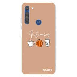 Átlátszó szilikon tok az alábbi mobiltelefonokra Motorola Moto G8 - Autumn