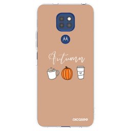 Átlátszó szilikon tok az alábbi mobiltelefonokra Motorola Moto G9 Play - Autumn