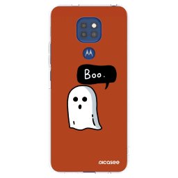 Átlátszó szilikon tok az alábbi mobiltelefonokra Motorola Moto G9 Play - Boo