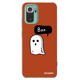 Átlátszó szilikon tok az alábbi mobiltelefonokra Xiaomi Redmi Note 10 Pro - Boo