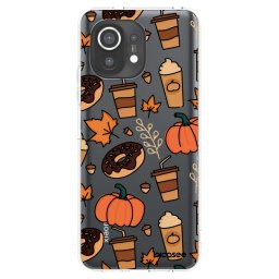 Átlátszó szilikon tok az alábbi mobiltelefonokra Xiaomi Mi 11 - Fallovers