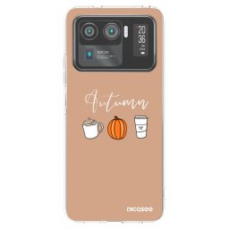 Átlátszó szilikon tok az alábbi mobiltelefonokra Xiaomi Mi 11 Ultra - Autumn