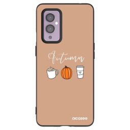 Fekete szilikon tok az alábbi mobiltelefonokra OnePlus 9 - Autumn