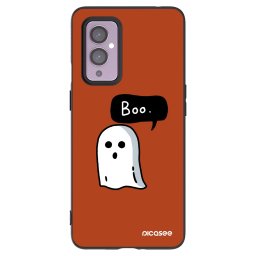 Fekete szilikon tok az alábbi mobiltelefonokra OnePlus 9 - Boo