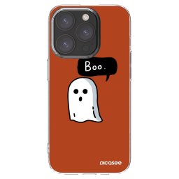 Átlátszó szilikon tok az alábbi mobiltelefonokra Apple iPhone 15 Pro - Boo