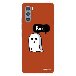 Átlátszó szilikon tok az alábbi mobiltelefonokra Motorola Moto G62 - Boo