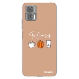 Átlátszó szilikon tok az alábbi mobiltelefonokra Motorola Edge 30 Neo - Autumn