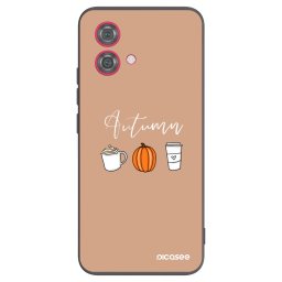 Fekete szilikon tok az alábbi mobiltelefonokra Motorola Moto G84 5G - Autumn
