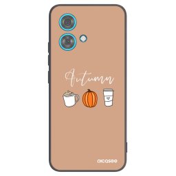 Fekete szilikon tok az alábbi mobiltelefonokra Motorola Edge 40 Neo - Autumn