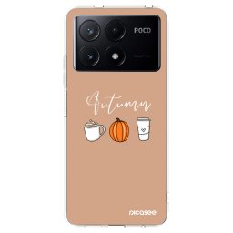 Átlátszó szilikon tok az alábbi mobiltelefonokra Xiaomi Poco X6 Pro - Autumn