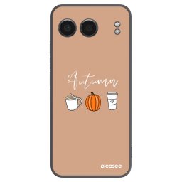 Fekete szilikon tok az alábbi mobiltelefonokra OnePlus Nord 4 - Autumn