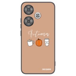 Fekete szilikon tok az alábbi mobiltelefonokra Xiaomi Poco F6 - Autumn