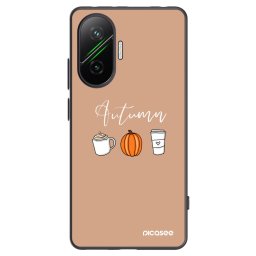 Fekete szilikon tok az alábbi mobiltelefonokra Xiaomi Poco F7 Pro 5G - Autumn