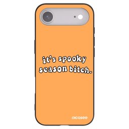 Fekete szilikon tok az alábbi mobiltelefonokra Apple iPhone Air - Spooky season