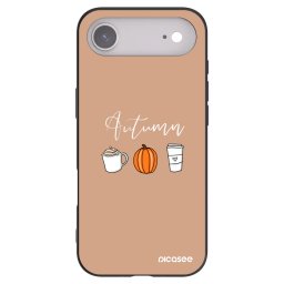 Fekete szilikon tok az alábbi mobiltelefonokra Apple iPhone Air - Autumn