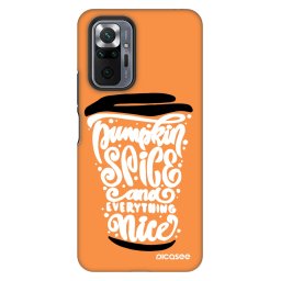 Fashion Case Xiaomi Redmi Note 10 Pro - Pumpkin coffee