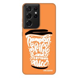 Fashion Case Samsung Galaxy S21 Ultra 5G G998B - Pumpkin coffee