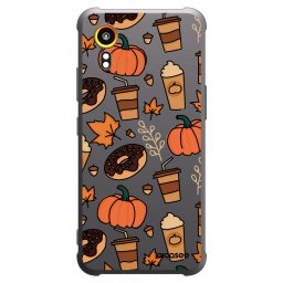 Fekete szilikon tok az alábbi mobiltelefonokra Samsung Galaxy XCover 7 - Fallovers