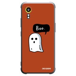 Fekete szilikon tok az alábbi mobiltelefonokra Samsung Galaxy XCover 7 - Boo