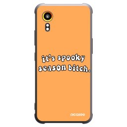 Fekete szilikon tok az alábbi mobiltelefonokra Samsung Galaxy XCover 7 - Spooky season
