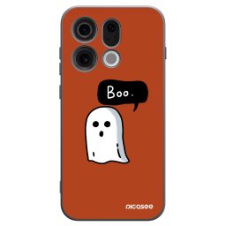 Fekete szilikon tok az alábbi mobiltelefonokra OPPO Find X9 - Boo
