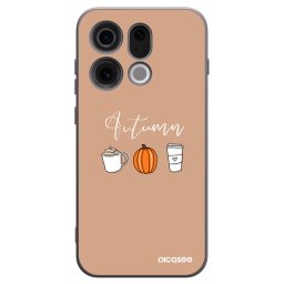Fekete szilikon tok az alábbi mobiltelefonokra OPPO Find X9 - Autumn