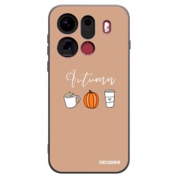 Fekete szilikon tok az alábbi mobiltelefonokra OPPO Find X9 Pro - Autumn