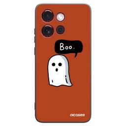 Fekete szilikon tok az alábbi mobiltelefonokra Motorola Edge 60 Neo 5G - Boo