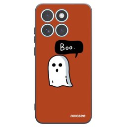 Fekete szilikon tok az alábbi mobiltelefonokra Motorola Edge 70 Fusion - Boo