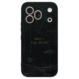 Fekete szilikon tok az alábbi mobiltelefonokra Honor 600 Pro - DON´T TAG