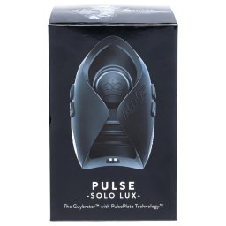 Hot Octopuss Pulse Solo Lux - rádiós maszturbátor férfiaknak (fekete)
