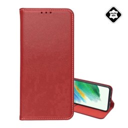 Tok álló, valódi bőr (FLIP, oldalra nyíló, asztali tartó) BORDÓ Xiaomi Redmi Note 15 5G