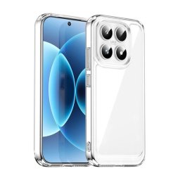 Szilikon telefonvédő (ütésállóság, átlátszó hátlap) ÁTLÁTSZÓ Xiaomi 17