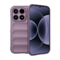 Szilikon telefonvédő (ütésállóság, kameravédő, 3D) LILA Xiaomi 17