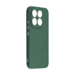 Szilikon telefonvédő (matt) SÖTÉTZÖLD Xiaomi 17