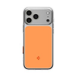 SPIGEN ULTRA HYBRID T MAG műanyag telefonvédő (ütésállóság, légpárnás keret, MagSafe) NARANCSSÁRGA Apple iPhone 17 Pro Max