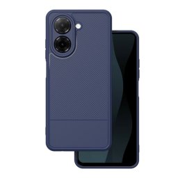Szilikon telefonvédő (ütésállóság, kameravédő, karbon minta) SÖTÉTKÉK Xiaomi Redmi A5 4G